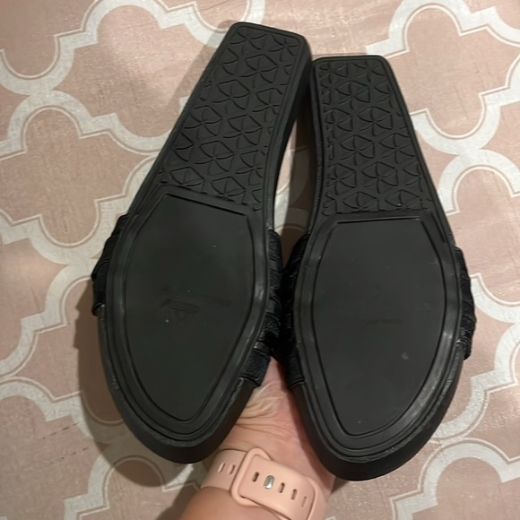 Stella McCartney x Adidas black sandals slides 5.5 6 6.5 - Picture 3 of 5